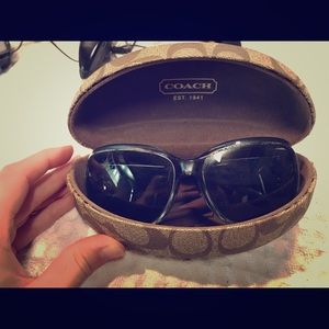 Coach sunglasses and case
